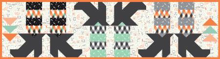 Frank and Friends Witches Feet Table Runner Kit