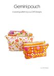 Gemini Pouch pattern