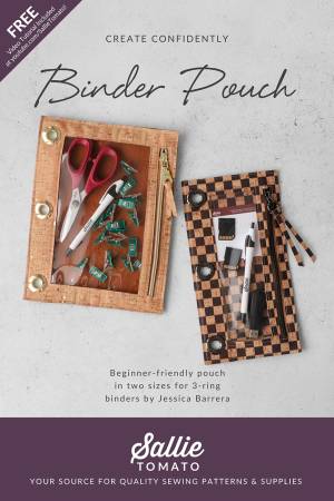 Binder Pouch Paper Pattern