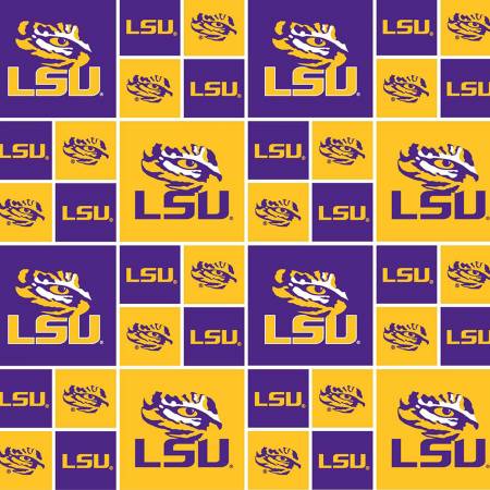 Yellow/Purple Louisiana State