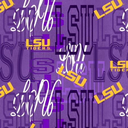 LSU Letters-Cotton