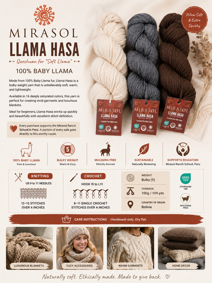 Mirasol Llama Hasa Yarn