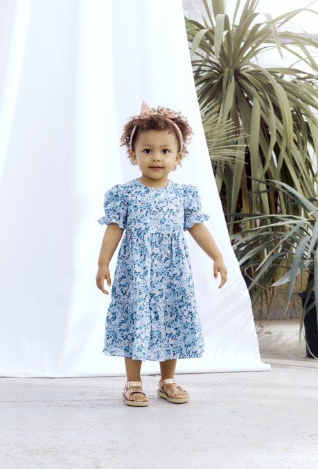 Liberty Fabrics Mabel Tiered Dress Sewing Pattern