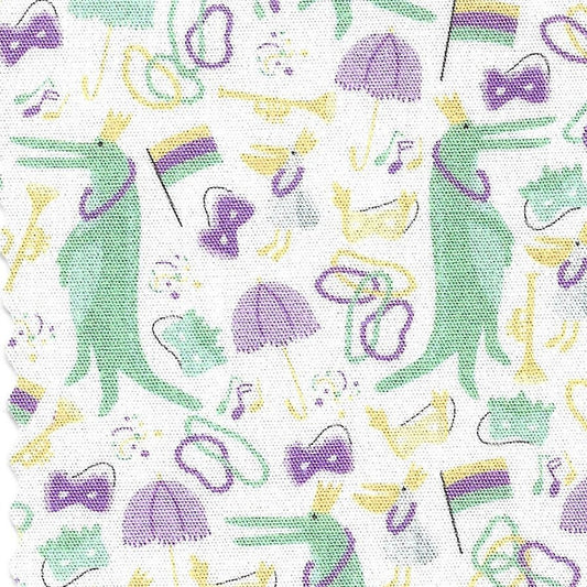 Mardi Gras Gators #2761 60"
