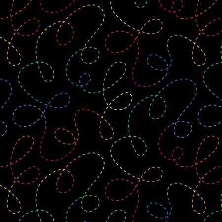 Stitched Curlicues