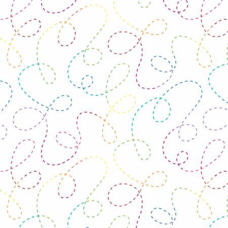 Stitched Curlicues