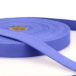 100% Cotton Webbing, 1.25in, Lavender Blue