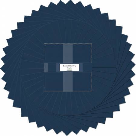 10in Sq. Essential Solids Navy