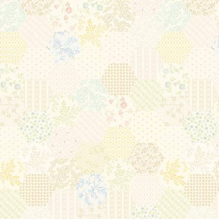 Vanilla Hexagon 108in Wideback