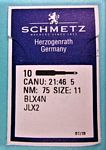 Schmetz Overlock JLX2 sz75 10