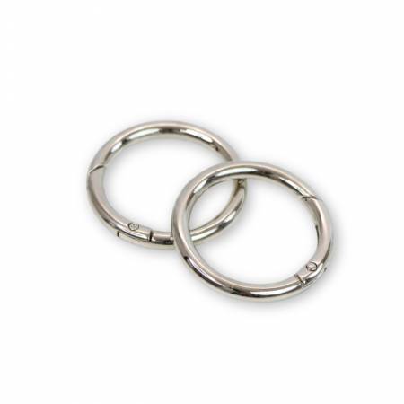 Two Gate Rings 1 1/2" Nickel