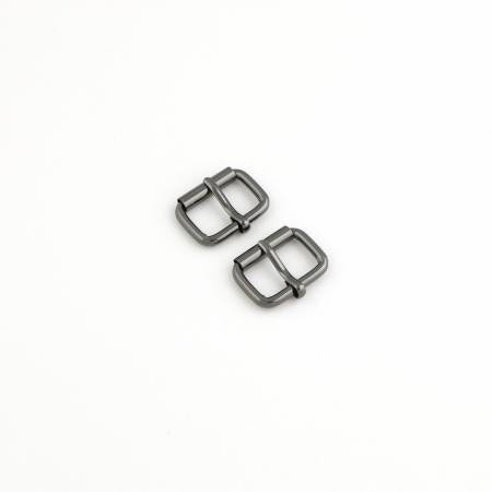 Two 1in Roller Buckles Gunmetal