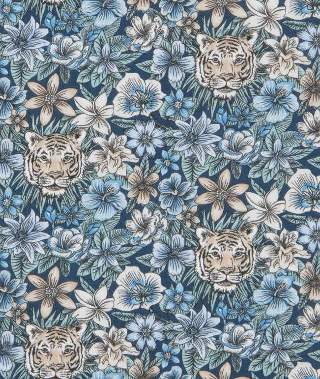 Liberty Scotty's Tiger Blue -Tana Lawn