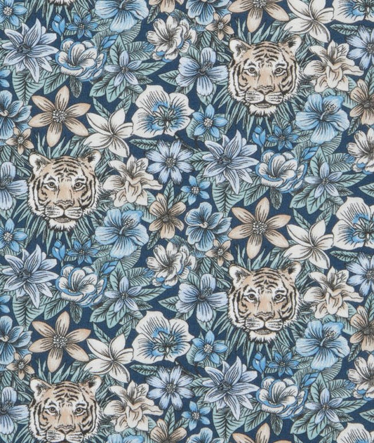 Liberty Scotty's Tiger Blue -Tana Lawn