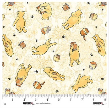 Classic Winnie Yellow Bears Winnie The Pooh