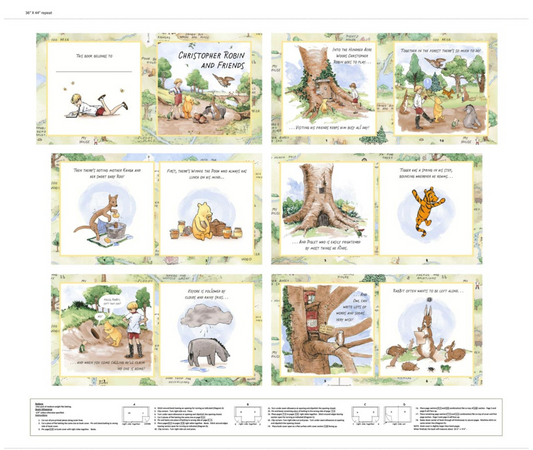 Classic Winnie Brown/Green Book 36in