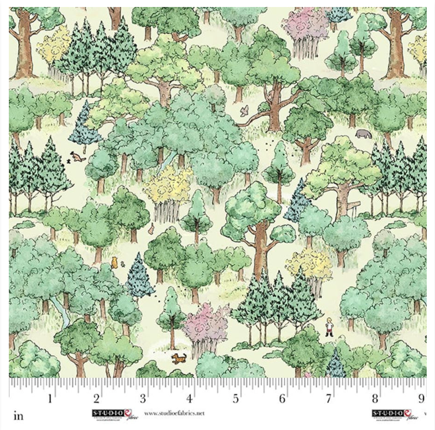 Classic Winnie Green Forest Winnie the Pooh