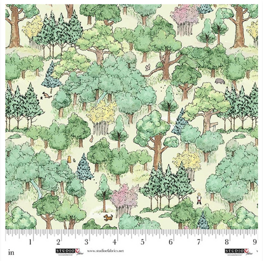 Classic Winnie Green Forest Winnie the Pooh