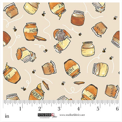 Classic Winnie Taupe Honey Pots Winnie The Pooh
