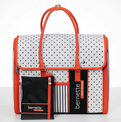 Bernette Polka Tote and Pouch
