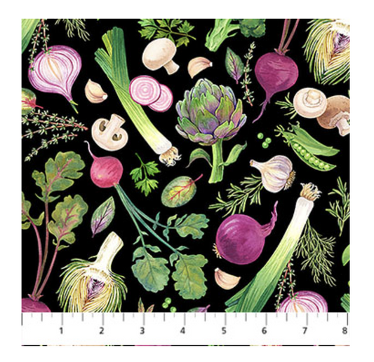 Market Garden Black Multi