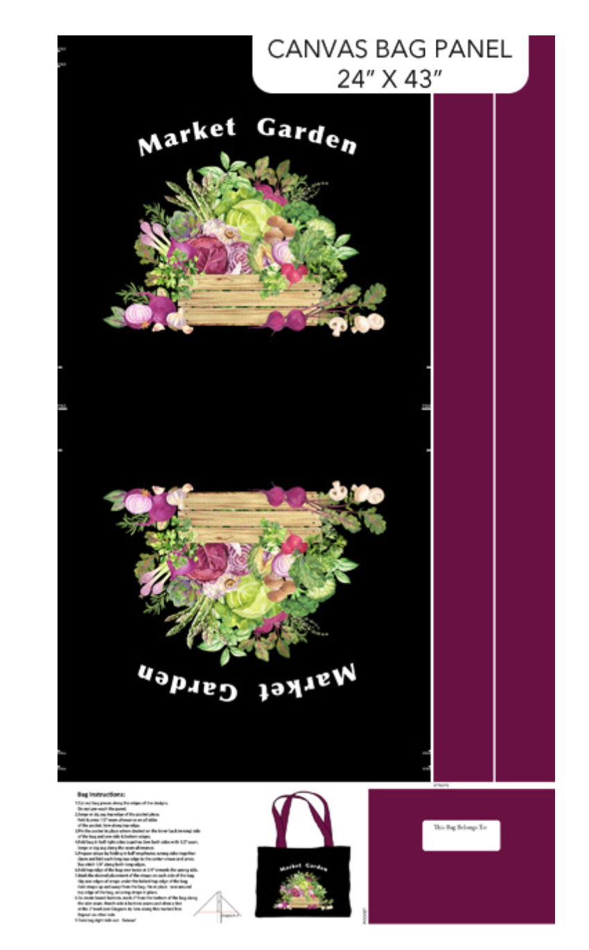 Market Garden Tote Bag