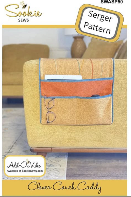 Clever Couch Caddy Serger Pattern