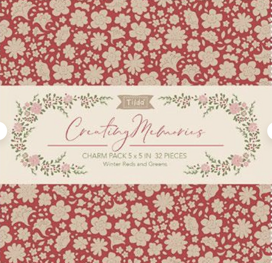 Creating Memories Charm Pack 5in 32pc Winter