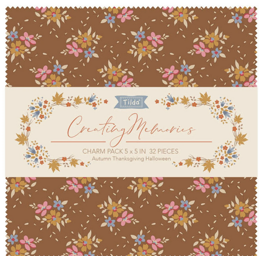 Creating Memories Charm Pack 5in 32pc Autumn
