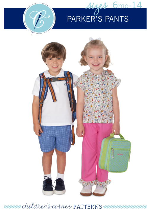 Parker's Pants "Children's Corner Pattern"