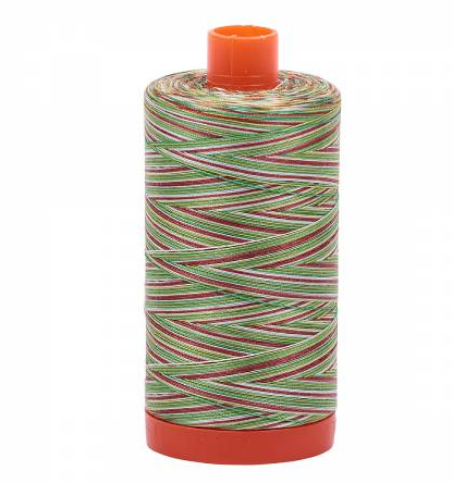 Mako Cotton Embroidery Thread 50wt 1422yds Variegated Leaves