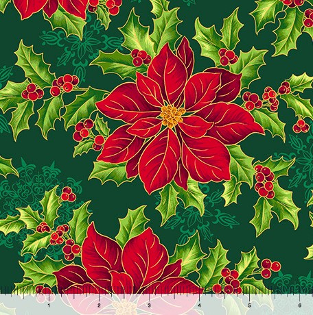 PRETTY POINSETTIAS - LARGE POINSETTIAS