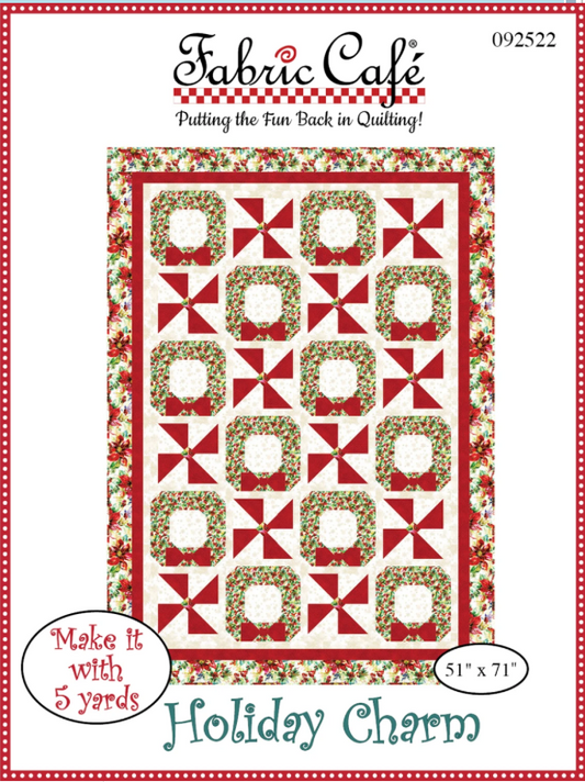 Holiday Charm 5-Yard Quilt Pattern