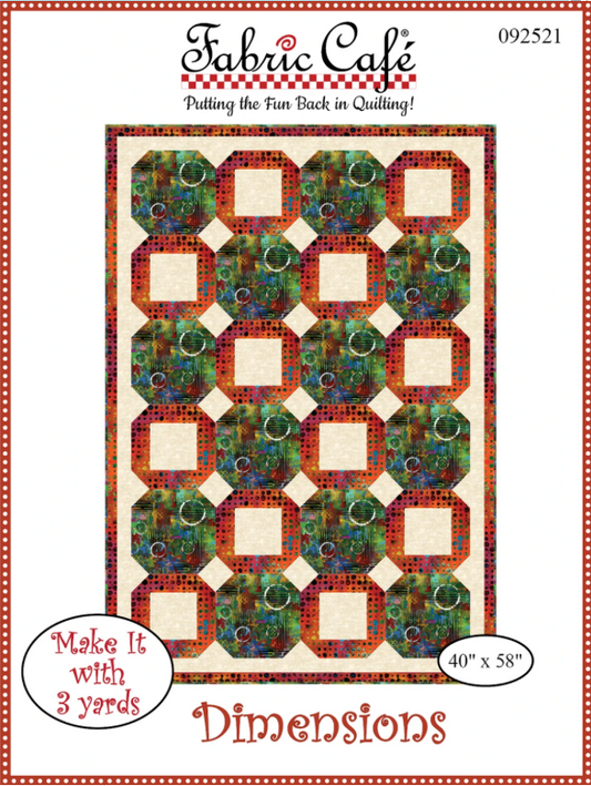 Dimensions 3-Yard Quilt Pattern