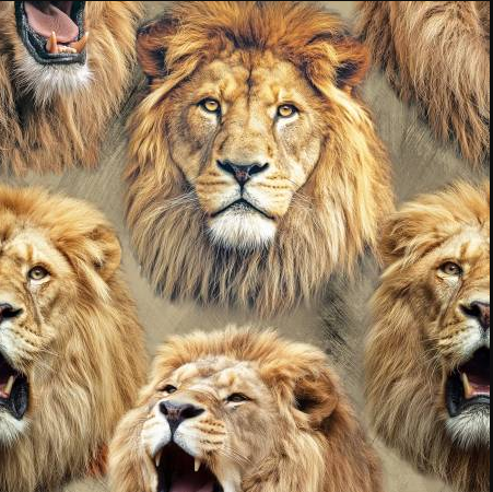 Mascot Madness Lions Cotton