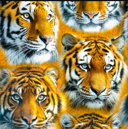 Mascot Madness Tigers Cotton