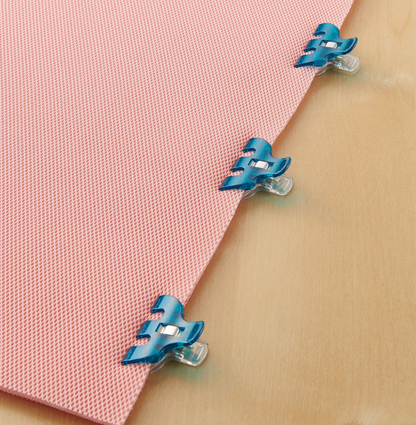 Triple Wide Wonder Clips 6pc