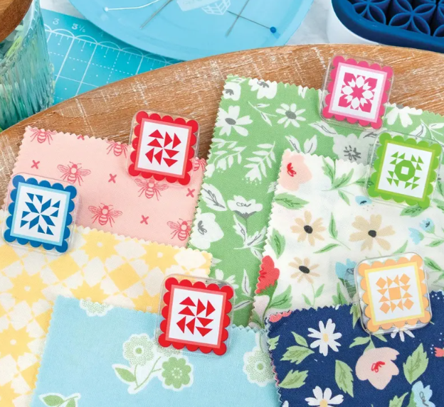QuiltyClippies Fabric Clips