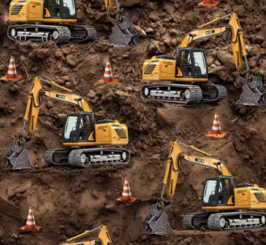 Construction Zone Diggers/Trucks