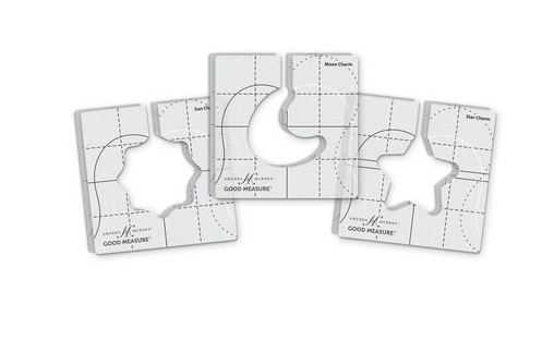 Amanda Murphy 4.5 in Sky Charms Longarm Quilting Rulers