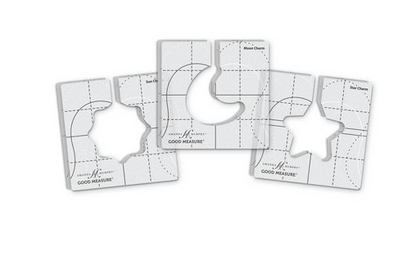 Amanda Murphy 4.5 in Sky Charms Longarm Quilting Rulers