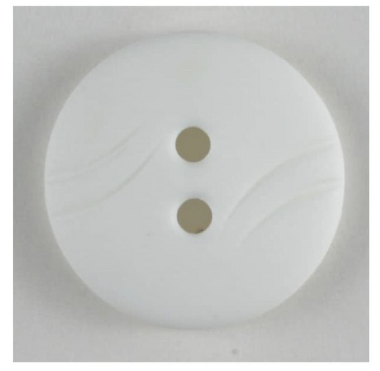 Polyamid Button Optical White