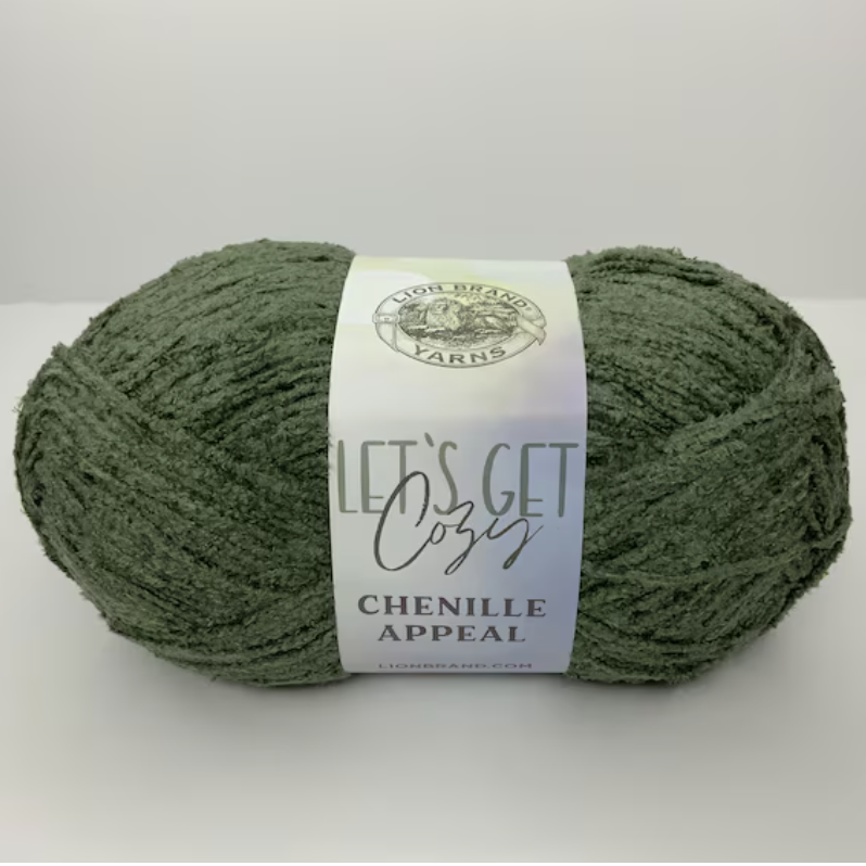 Chenille Appeal Loden Green