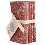 Tilda Sanctuary FQB 5pc 20x22in Maroon and Rhubarb