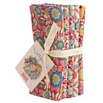 Tilda Wallflower FQB 5pc 20x22in Burgandy/Pink