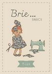 Tilda Brie Basics Charm Pack 5in squares, 32pcs