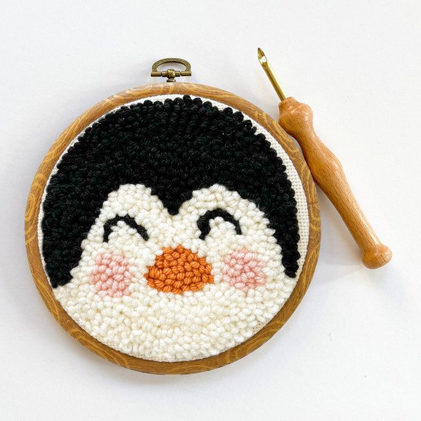 Punch Needle - Penguine Box Kit