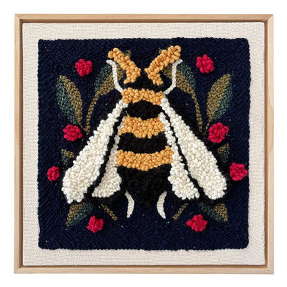 Punch Needle Square - Spring Bee Box Kit