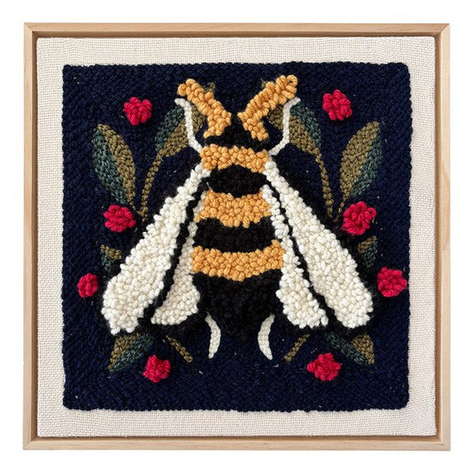 Punch Needle Square - Spring Bee Box Kit