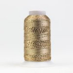 Rayon GlaMore Thread 12wt 366m LIGHT BRASS